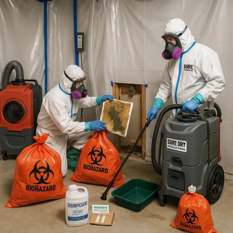 Contaminated Water Handling Protocols process in Lucedale, MS
