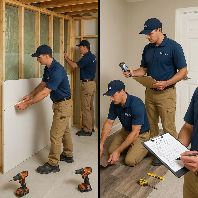 Repairs and Reconstruction process in Lucedale, MS